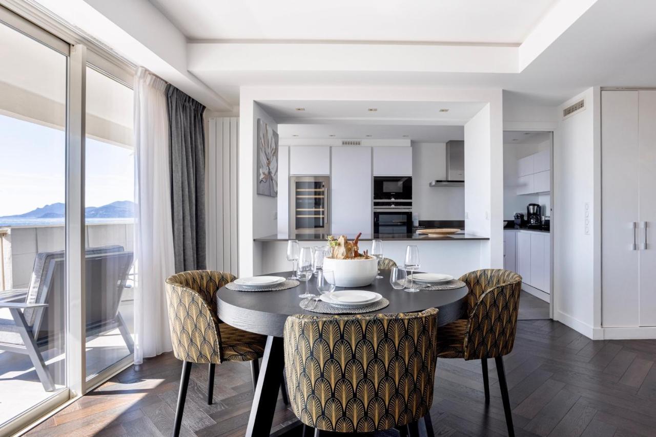 Cannes Panorama - Piscine, Vue Mer, Parking, Clim Kültér fotó