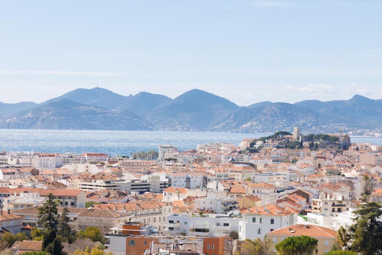 Cannes Panorama - Piscine, Vue Mer, Parking, Clim Kültér fotó