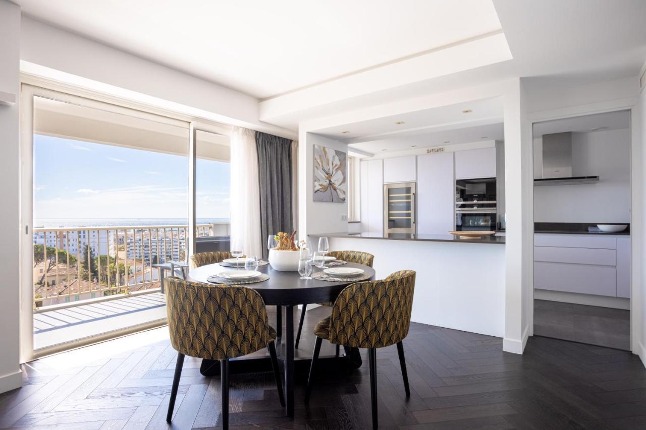 Cannes Panorama - Piscine, Vue Mer, Parking, Clim Kültér fotó